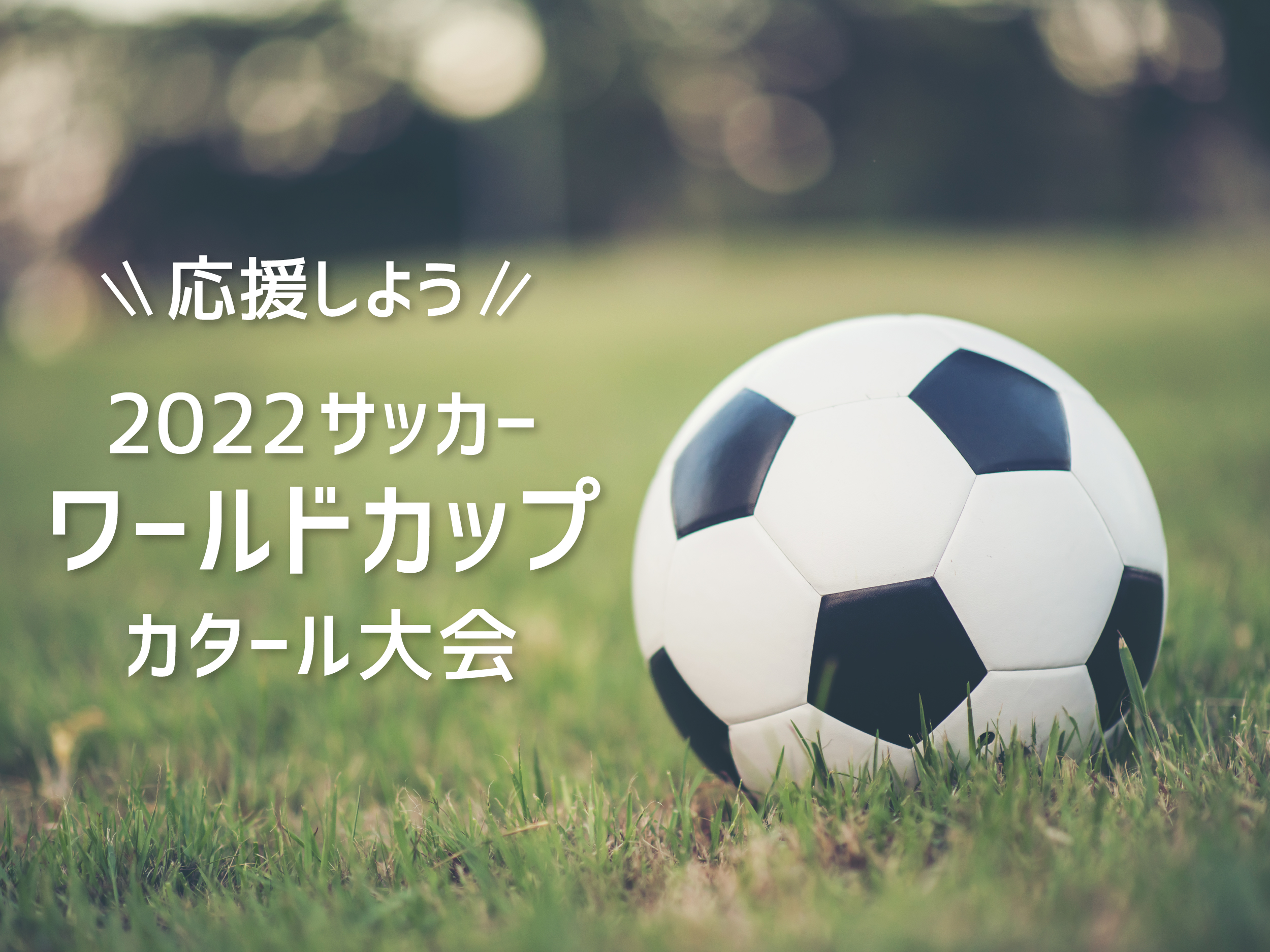サッカーワールドカップ2022カタール大会を応援しよう！ | オリジナル